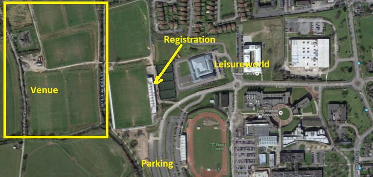 CIT Floodlit Cross-Country Registration Location