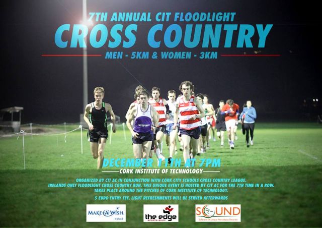 CIT Floodlit Cross-Country Run Flyer 2015