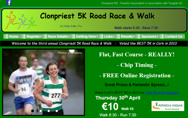 Clonpriest 5k 2015