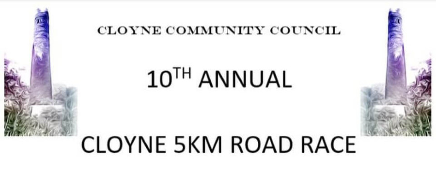cloyne 5k road race banner 2019