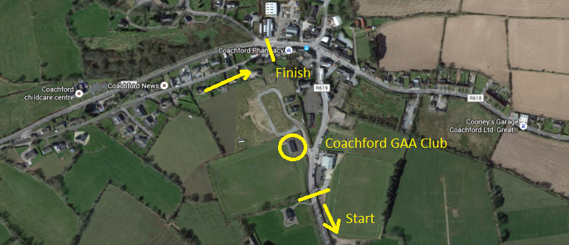 Coachford GAA Club Location