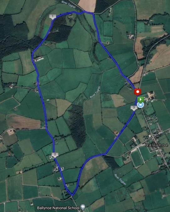 conna 5k route map 2021