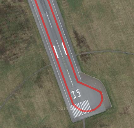 Cork Airport Runway 5k Turnaround Area