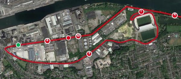 cork city 10 miler early stages map 2022