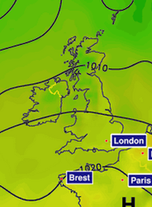 CCM 2017 Temperature forecast at 1800 fri