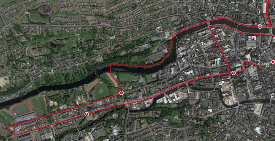 cork city marathon 10k route 2023 first 3 miles