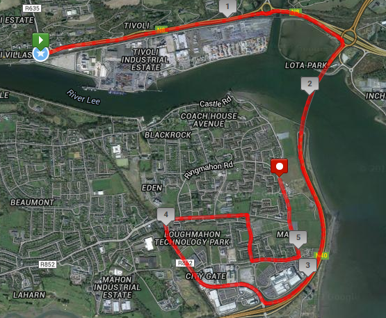 Cork City Marathon - Relay Leg 2