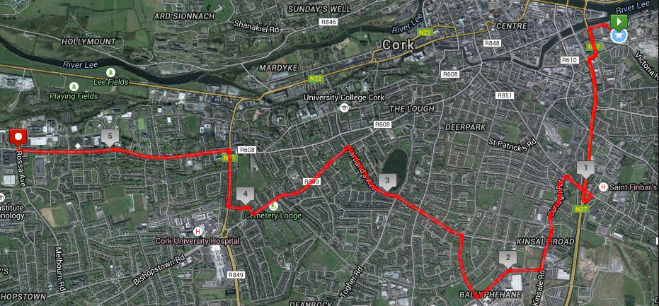 Cork City Marathon - Relay Leg 4