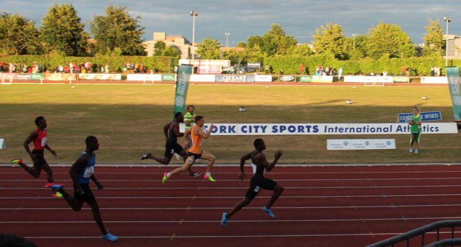 200m men a race 67th cork city sports 2018