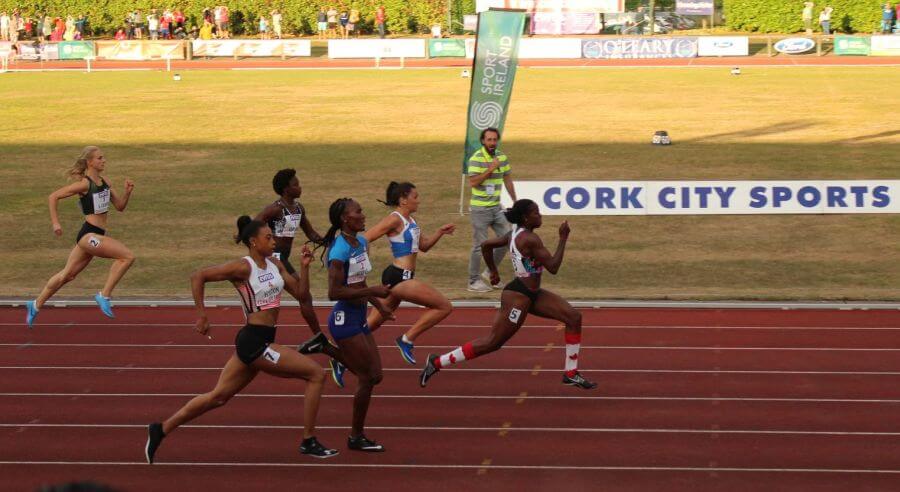 200m women a race 67th cork city sports 2018