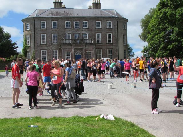 Finish Line for Doneraile Park 5k