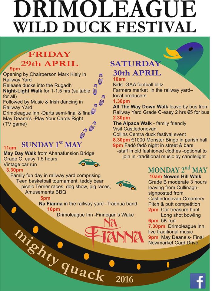 Drimoleague Wild Duck Festival Programme 2016