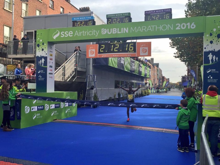 37th SSE Airtricity Dublin Marathon Winner Dereje Debele Tulu