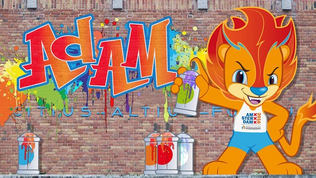 Adam - Mascot for the 2016 European Athletics Championships, Amsterdam