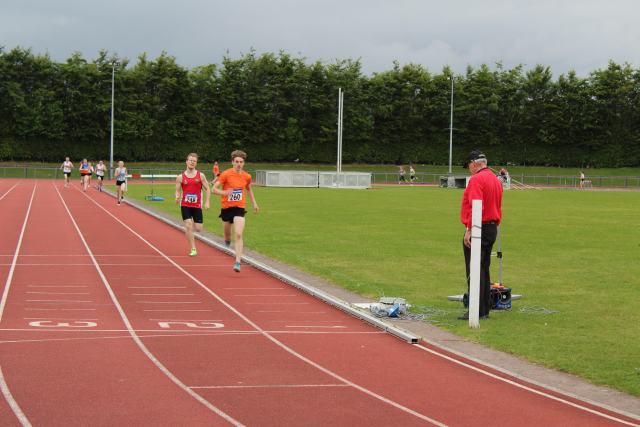 Cork Athletics Graded Leagues 2017 - Finish of 800m Race 2