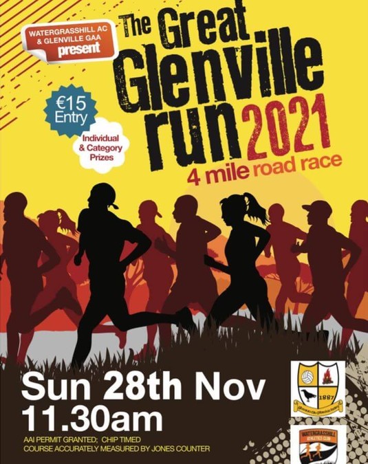 great glenville run flyer 2021