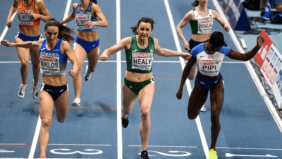 phil healy torun 2021 womens 400m semi final 1 finish