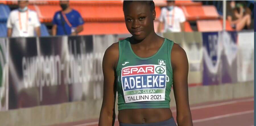 adeleke womens 200m heat 3 european u20 championships 2021