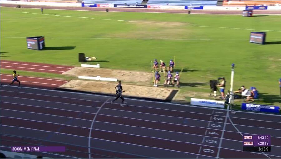 mens 3000m finish european u20 championships 2021a