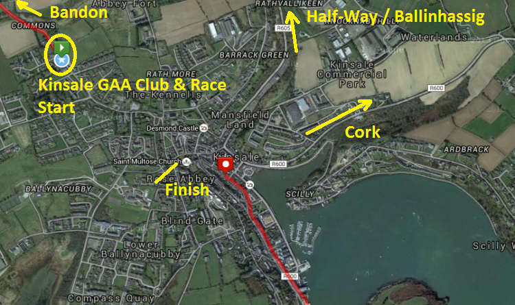 Kinsale Regatta 5 Mile Road Race - Race HQ