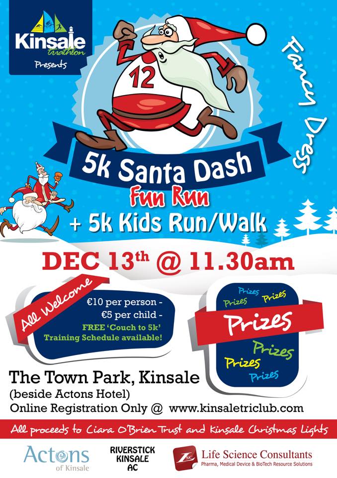 Kinsale Santa Dash Flyer 2015