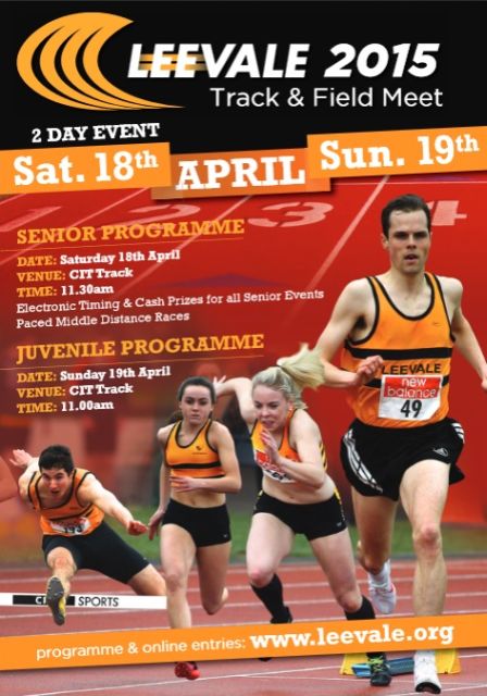 Leevale Track & Field Meet Poster/Flyer2015