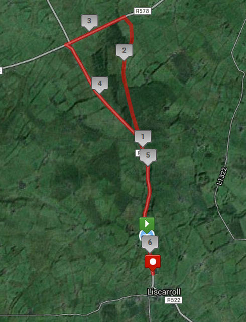 Tom Fitzpatrick Memorial 10k Road Race - Course Route Map