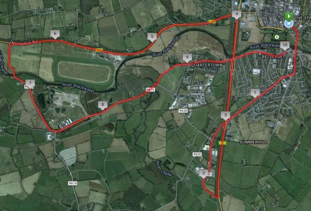 Mallow 10 Course Map