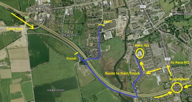 Midleton 5 - Race HQ and Directions