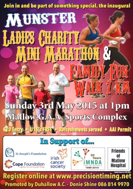 Munster Ladies Mini-Marathon Poster