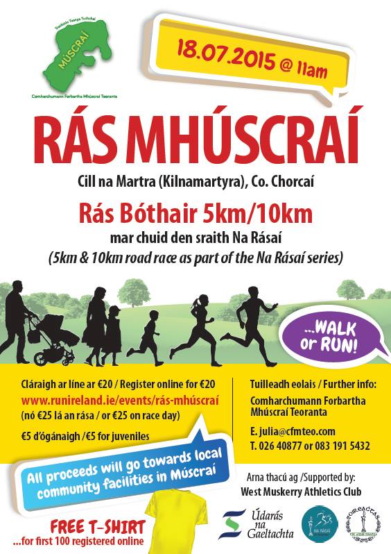 Ras Mhuscrai - Race Flyer 2015