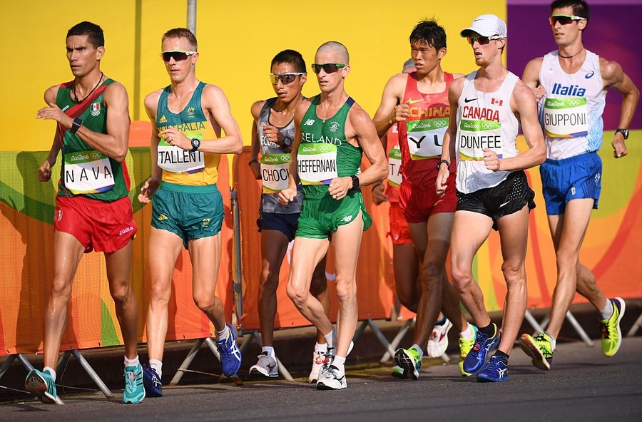 Rio Olympics 2016 Irish 50k Racewalk 15k