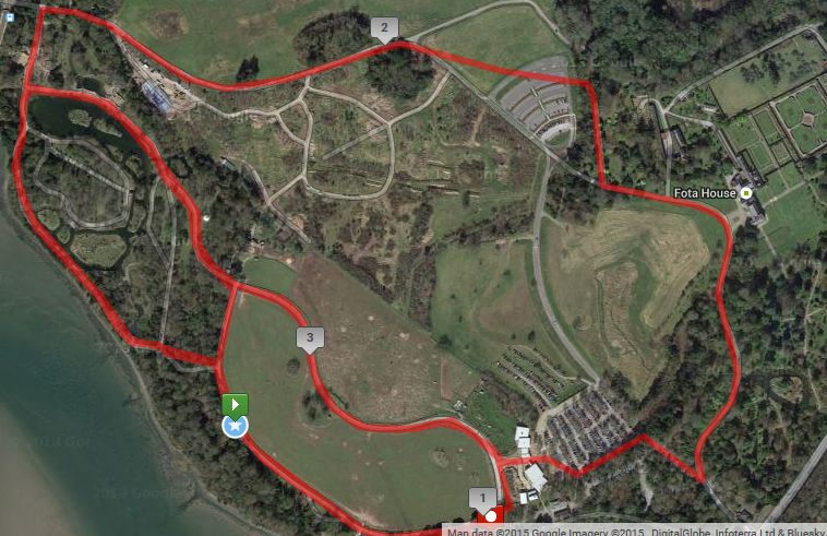 The Cheetah Run - Race Route - MapMyRun