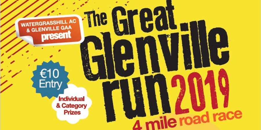 great glenville run banner 2019