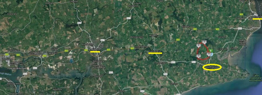 ballymacoda general location map