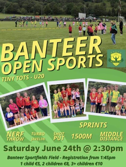 banteer open sports flyer 2023