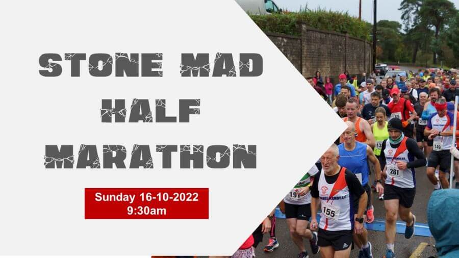 stone mad blarney half marathon banner 2022