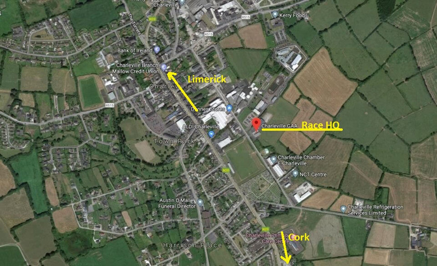 charleville gaa club location map