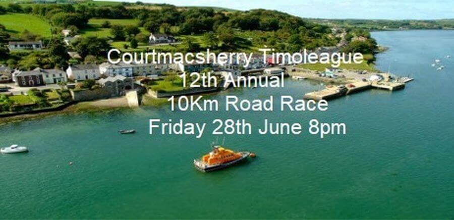 courtmacsherry 10k road race flyer 2019a