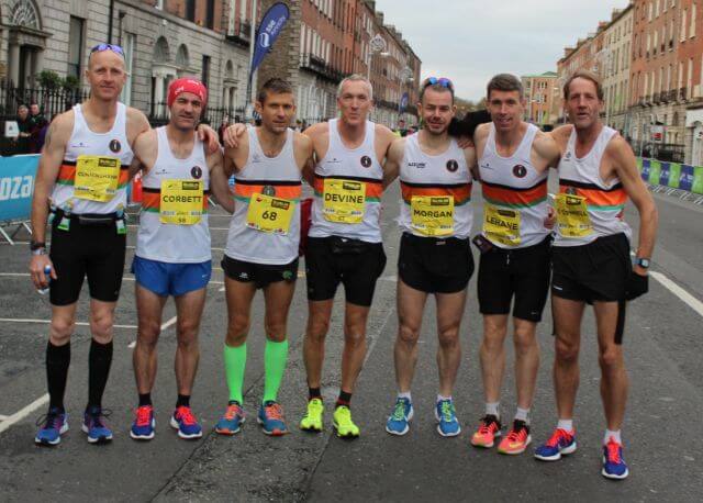 st finbarrs ac elite group dublin marathon 2017