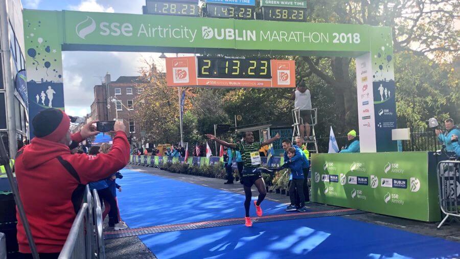asefa bekele wins dublin marathon 2018a