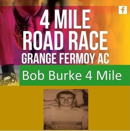 grange fermoy bob burke 4 mile road race flyer 2020
