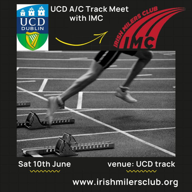 irish milers club meet ucd june 2023