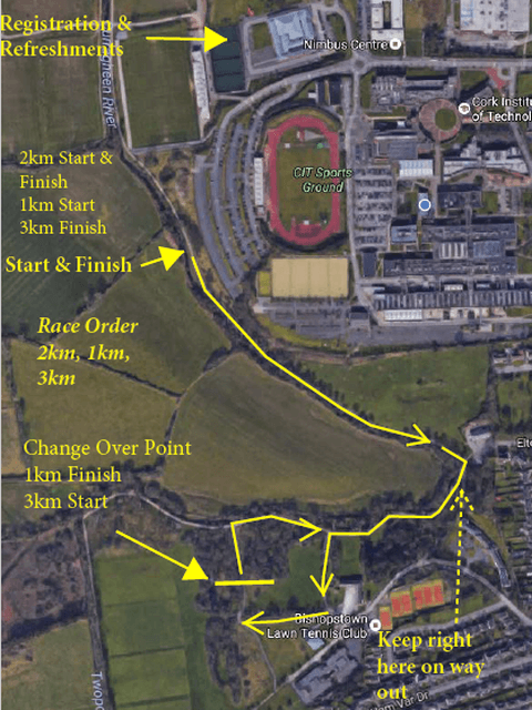 cit road relays course map