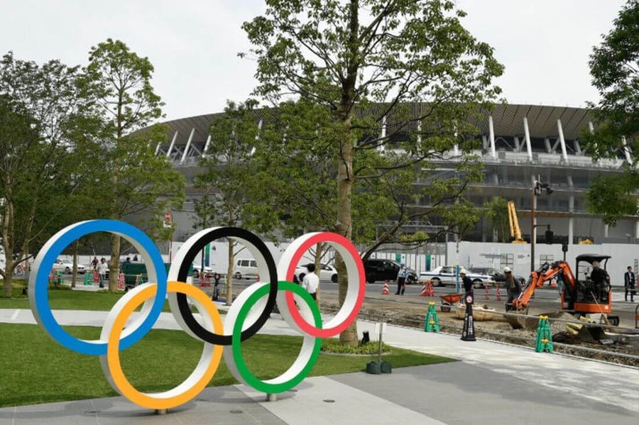 olympic rings photo matt roberts getty images