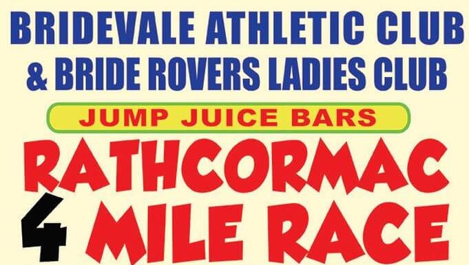 rathcormac 4 mile road race flyer 2019 red
