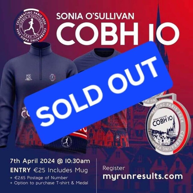 sonia o sullivan cobh 10 2024 sold out