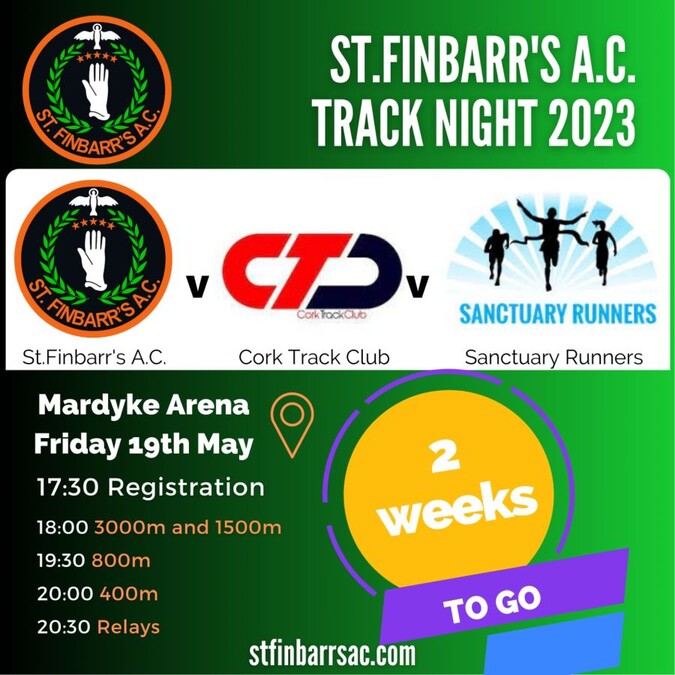 st finbarrs track night may 2023