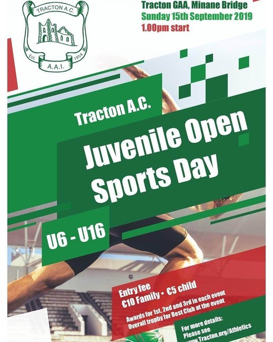 tracton open sports flyer 2019