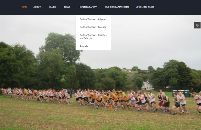 Cork Athletics Test Website - Mark-IV